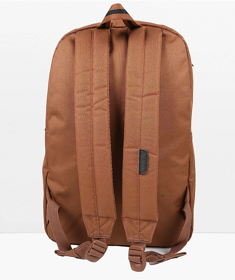 Herschel Supply Co. Heritage Saddle & Black Backpack