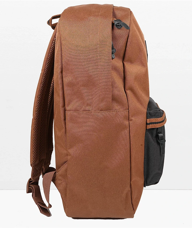 Herschel Supply Co. Heritage Saddle & Black Backpack