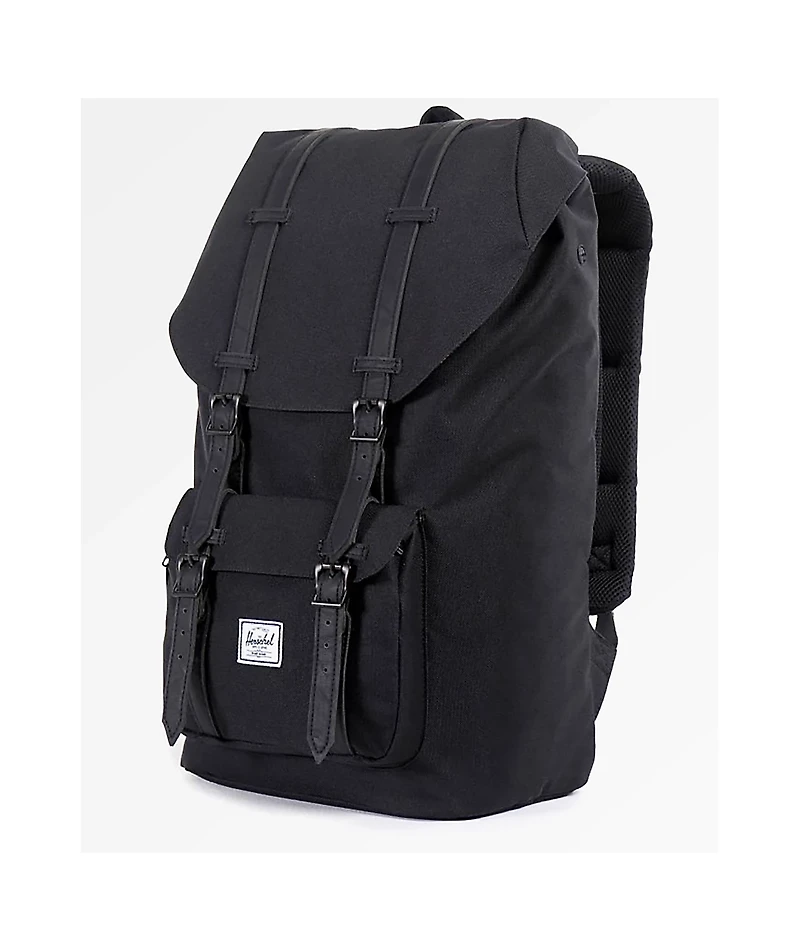Herschel Supply Co. Little America Black & Black Backpack