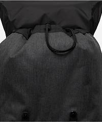 Herschel Supply Co. Little America Black & Heather Grey Crosshatch Backpack