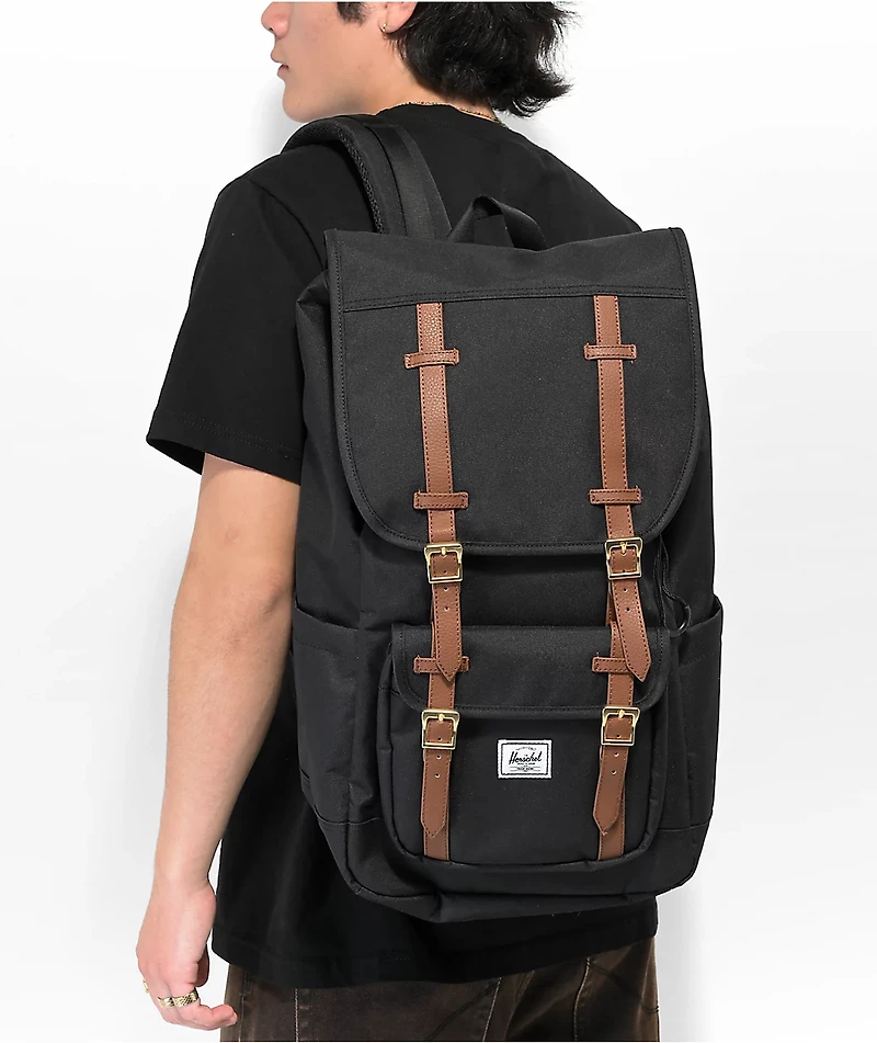 Herschel Supply Co. Little America Eco Black Backpack