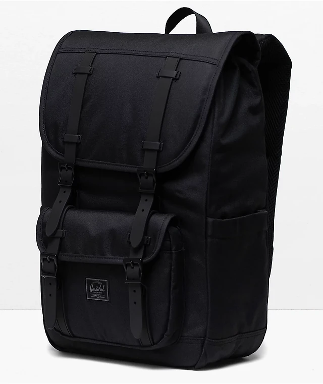 Herschel Supply Co. Nova Mid Eco Black Backpack at Foxvalley  display picture 2