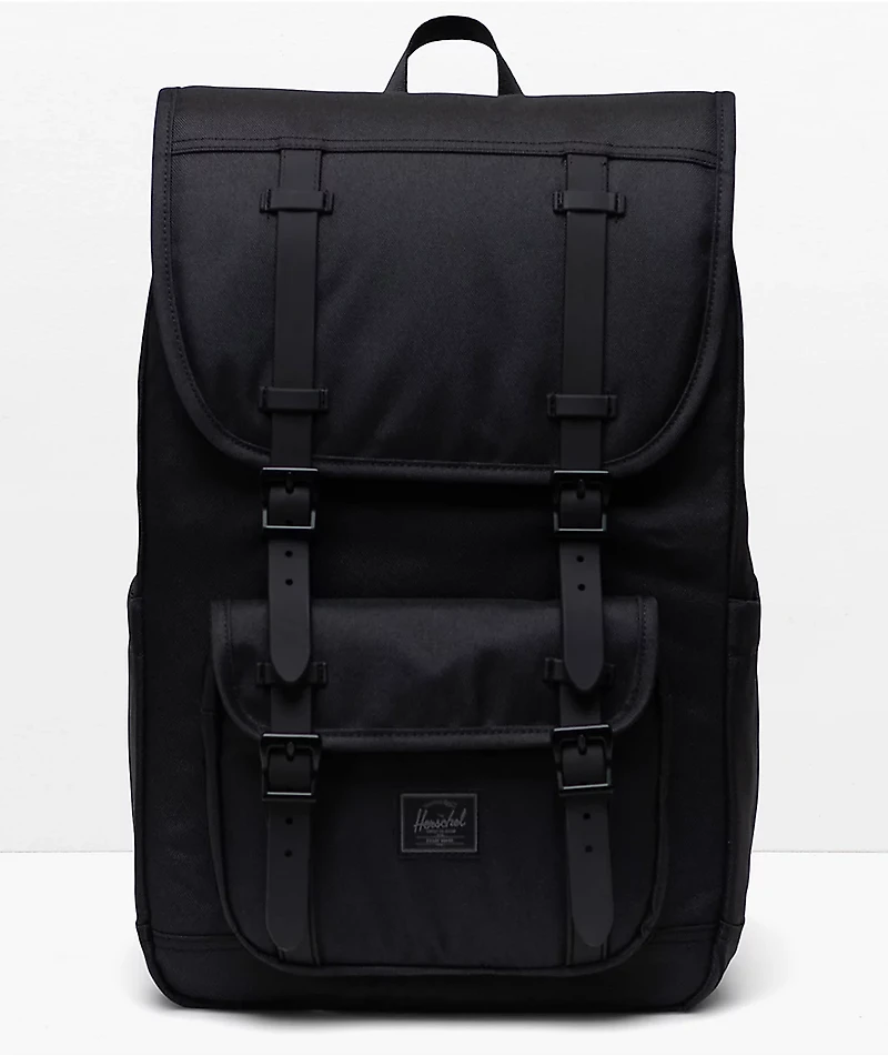 Herschel Supply Co. Little America Mid Eco Black Backpack