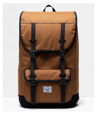 Herschel Supply Co. Little America Pro Rubber & Black Insulated Backpack