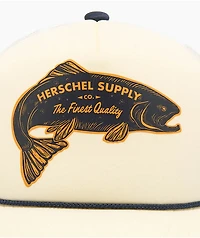 Herschel Supply Co. Marina Fish White Trucker Hat
