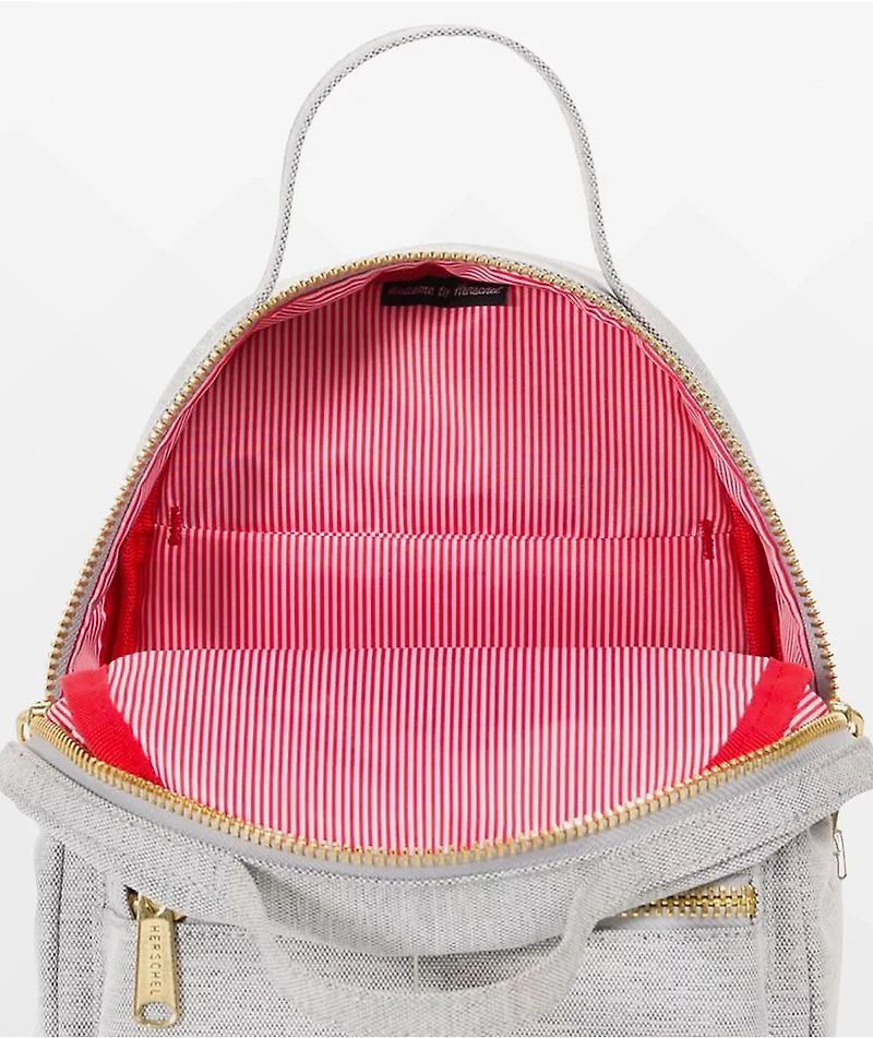 Herschel Supply Co. Nova Light Grey Hatch Mini Backpack