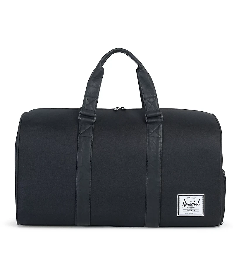 Herschel Supply Co. Novel Black & Black Synthetic Leather 42.5L Duffel Bag