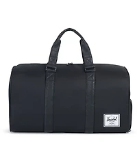 Herschel Supply Co. Novel Black & Black Synthetic Leather 42.5L Duffel Bag