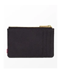 Herschel Supply Co. Oscar Black Zip Cardholder Wallet