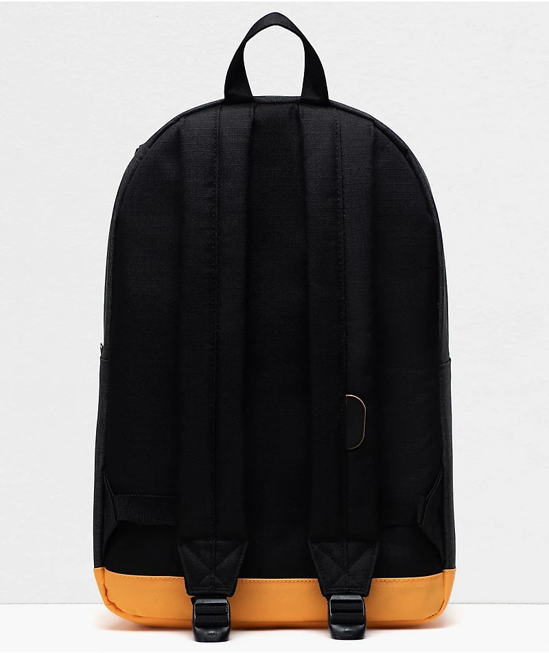 Herschel Supply Co. Pop Quiz Black & Blaze Orange Backpack