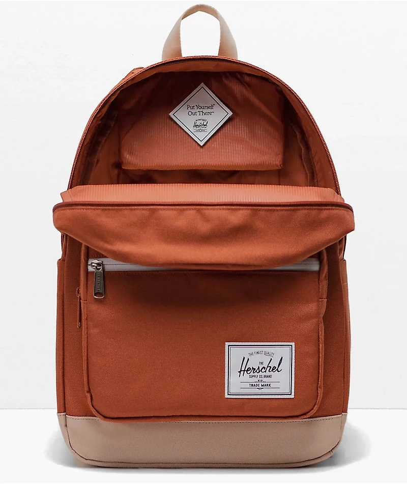 Herschel Supply Co. Pop Quiz Chutney & Taupe Backpack