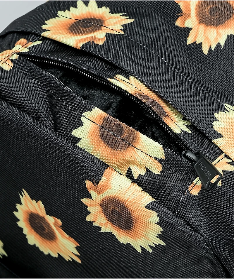 Herschel Supply Co. Pop Quiz Sunflower Field Black Backpack