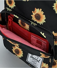 Herschel Supply Co. Pop Quiz Sunflower Field Black Backpack