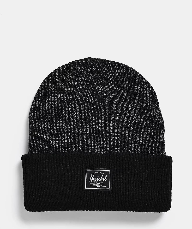 Herschel Supply Co. Reflective Black Beanie