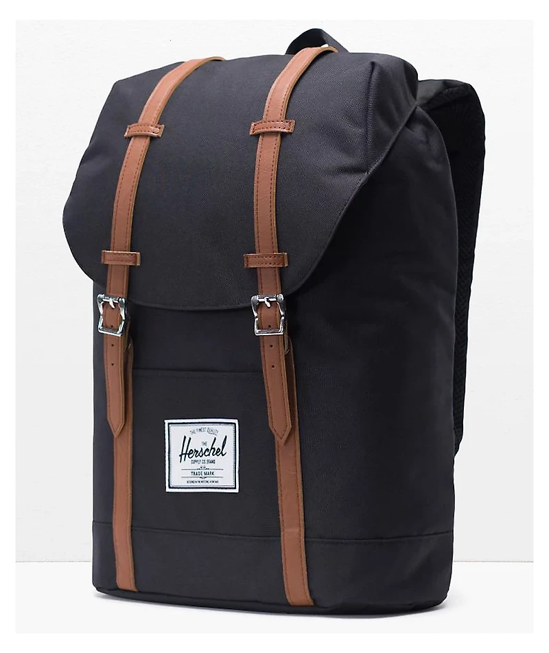 Herschel Supply Co. Retreat Black & Brown Backpack