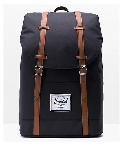 Herschel Supply Co. Retreat Black & Brown Backpack