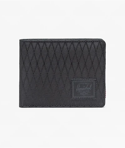 Herschel Supply Co. Roy Black Diamond Bifold Wallet