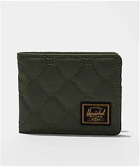 Herschel Supply Co. Roy Brown Quilted Bifold Wallet