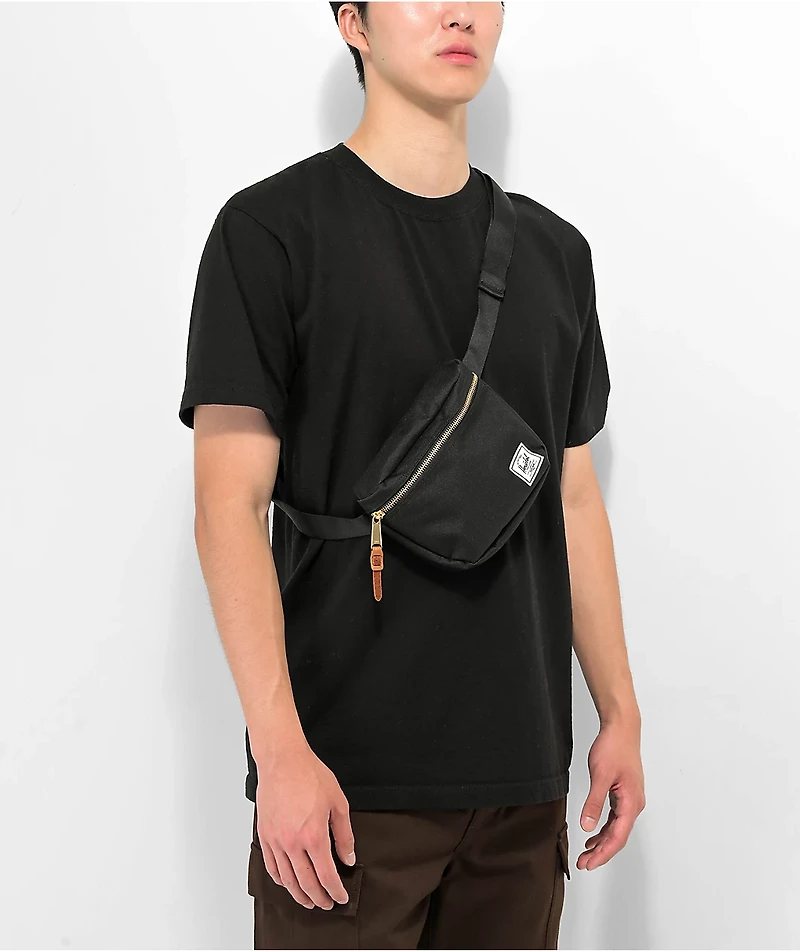 Herschel Supply Co. Settlement Black Fanny Pack