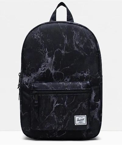 Herschel Supply Co. Settlement Mid Black Marble Backpack