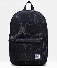 Herschel Supply Co. Settlement Mid Black Marble Backpack
