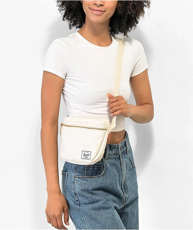 Herschel Supply Settlement White Fanny Pack at Hamilton Place