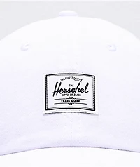 Herschel Supply Co. Sylas White Strapback Hat