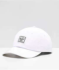 Herschel Supply Co. Sylas White Strapback Hat