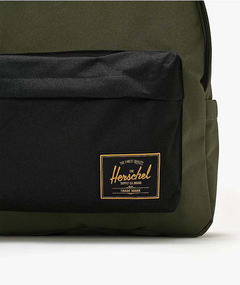 Herschel Supply Co. Western Beetle & Black Canvas Backpack