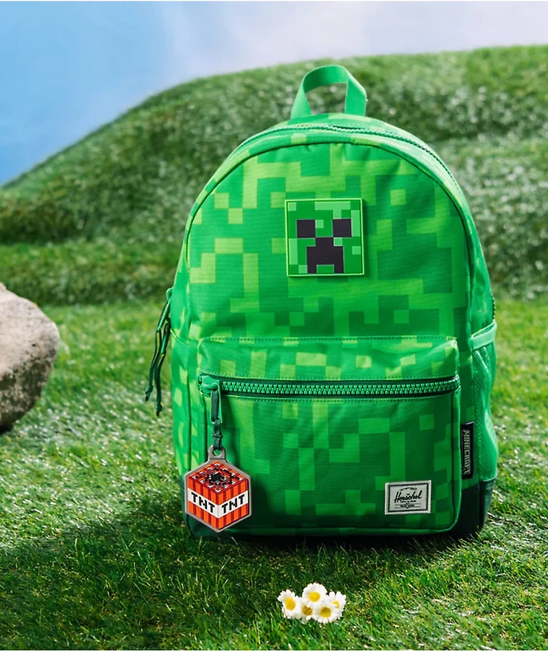 Herschel Supply Co. x Minecraft Heritage Creeper Backpack