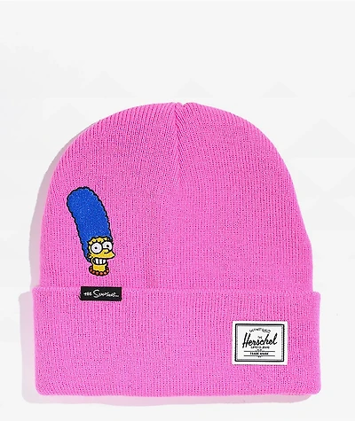 Herschel Supply Co. x The Simpsons Elmer Marge Pink Beanie