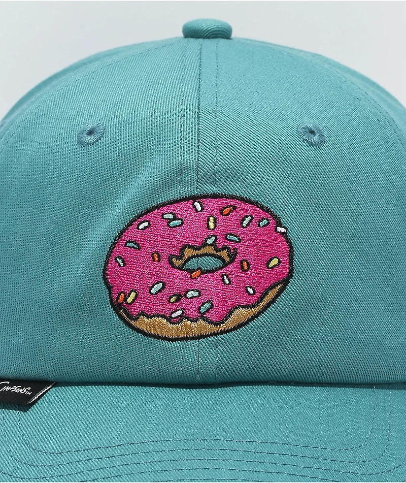 Herschel Supply Co. x The Simpsons Sylas Homer Teal Strapback Hat
