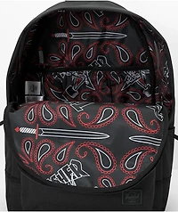 Herschel Supply Co. x Thrasher Classic XL Black Backpack