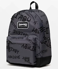 Herschel Supply Co. x Thrasher Destroy Black Backpack