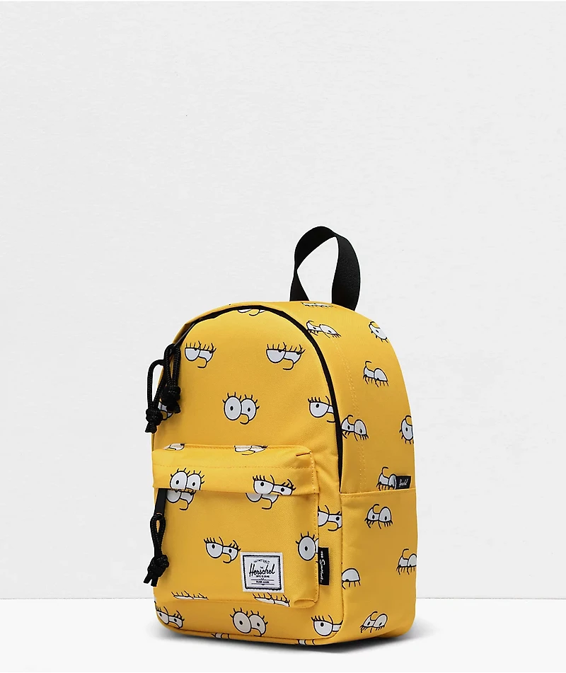 Herschel x The Simpsons Classic Lisa Simpson Yellow Mini Backpack
