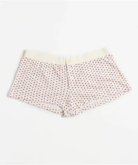 Hesperus Heart White Boxer Shorts