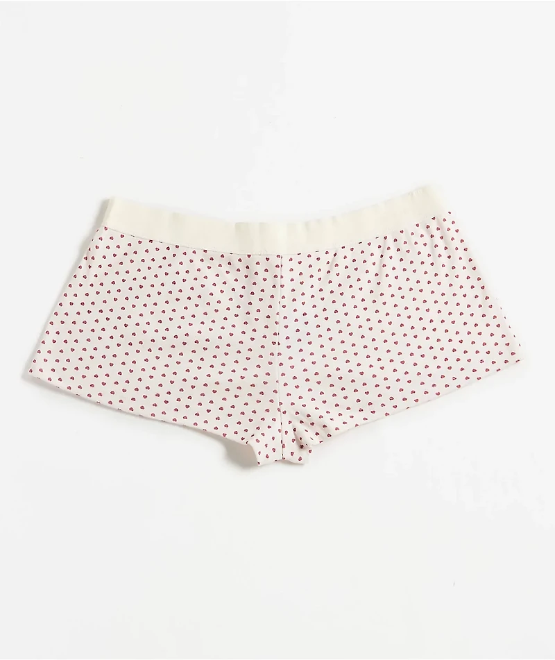 Hesperus Heart White Boxer Shorts