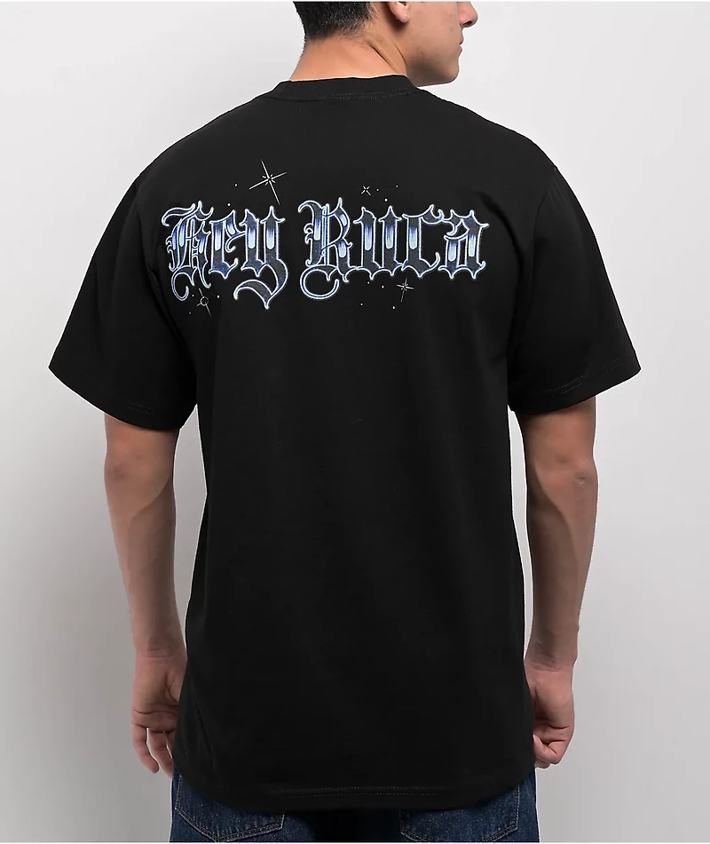 Hey Ruca City Blues Black T-Shirt
