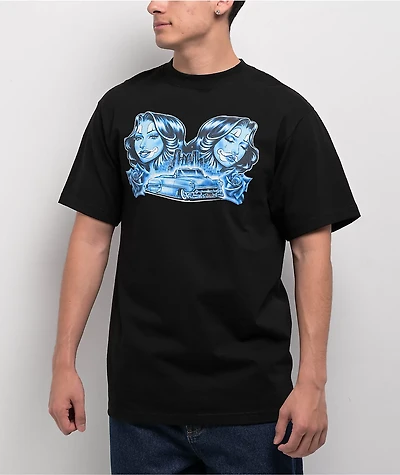 Hey Ruca City Blues Black T-Shirt