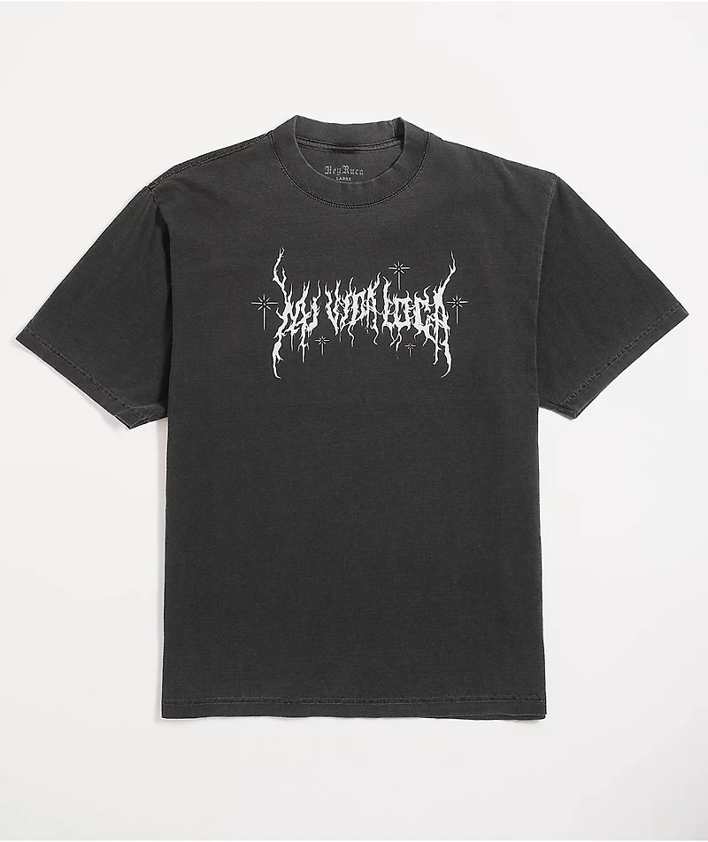 Hey Ruca Mi Vida Loca Charcoal T-Shirt