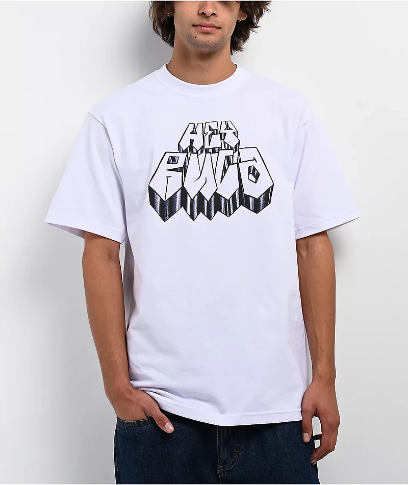 Hey Ruca Old Days White T-Shirt