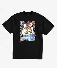 Hey Ruca Slide Through Black T-Shirt