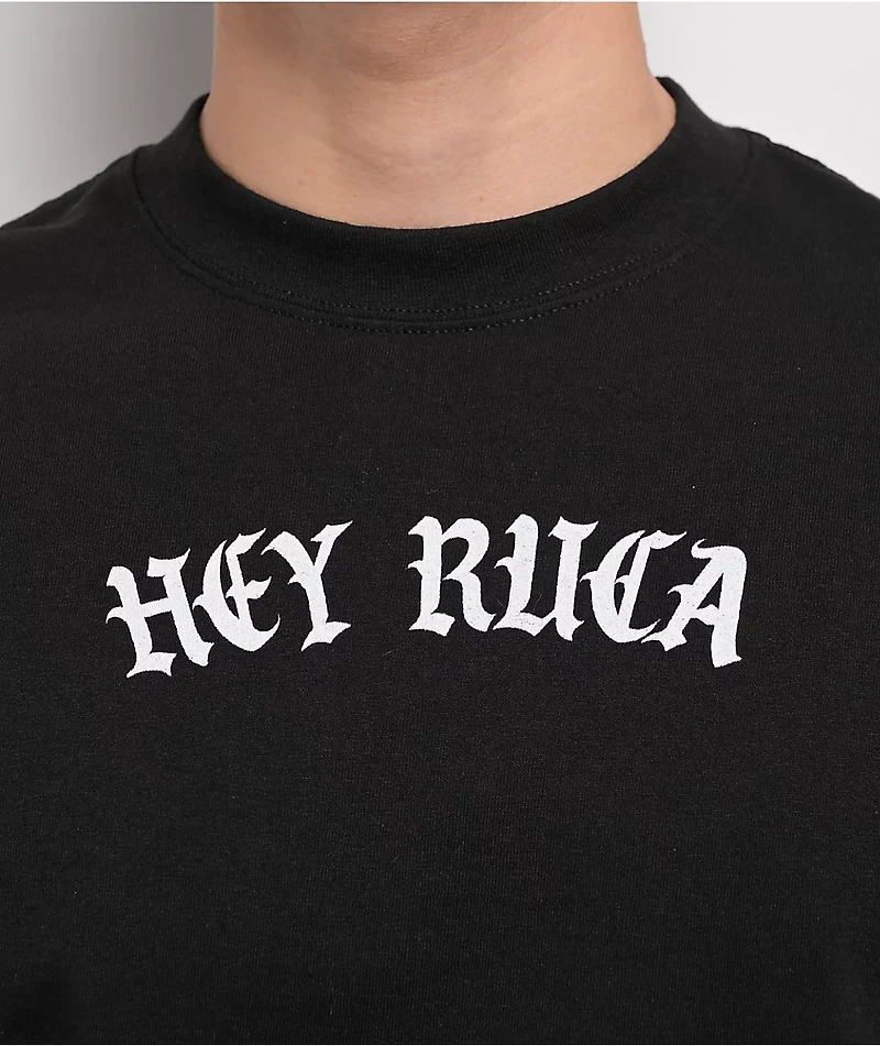Hey Ruca Tears N Gears Black T-Shirt