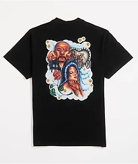 Hey Ruca Tears N Gears Black T-Shirt