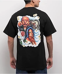 Hey Ruca Tears N Gears Black T-Shirt