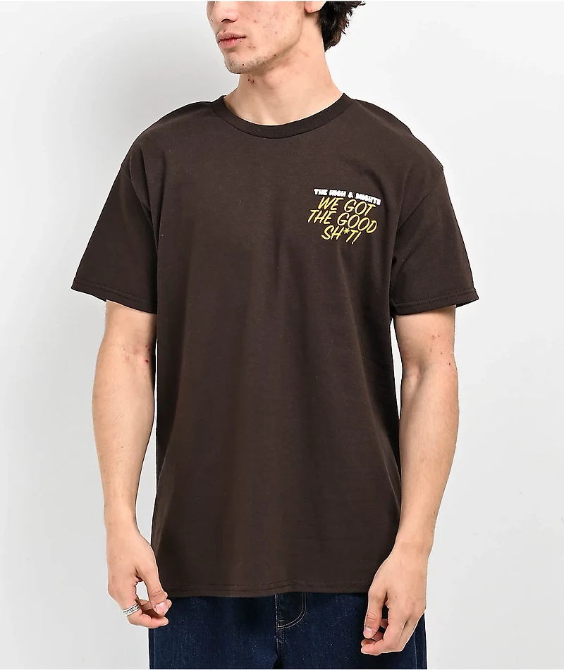 High & Mighty End Brown T-Shirt