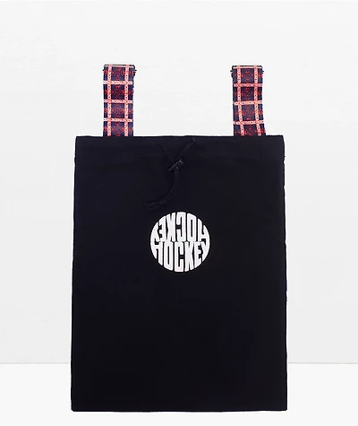 Hockey Black Cinch Backpack