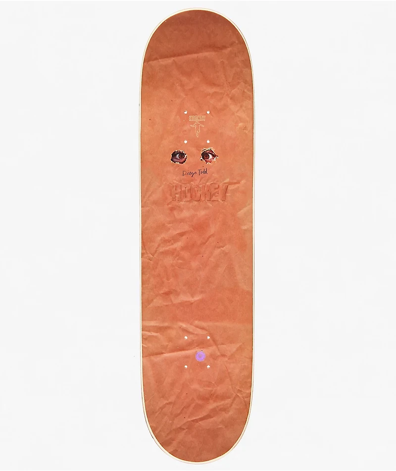 Hockey Diego Paper Cover 8.25" Skateboard Deck