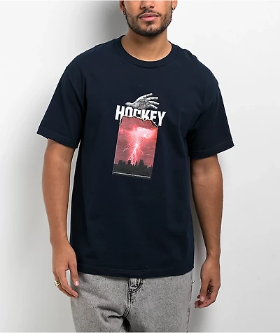 Hockey Side One Navy T-Shirt