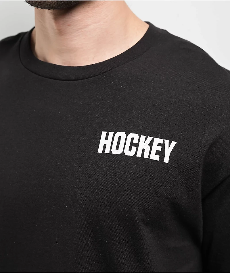 Hockey Support Black T-Shirt